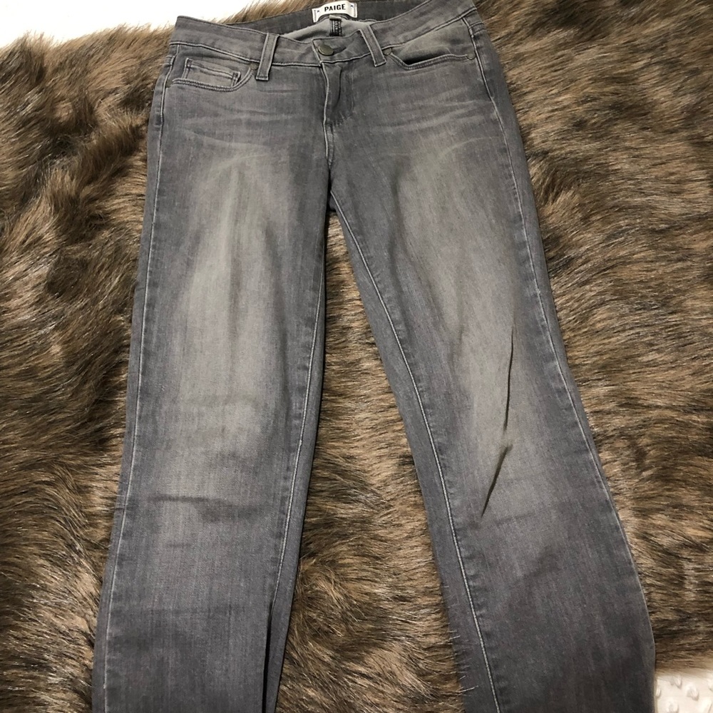 Grey Paige Denim Jeans